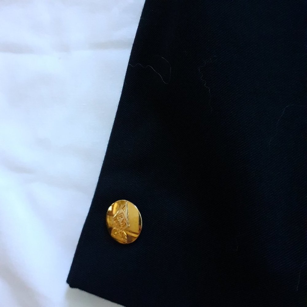 Austin Reed Black Wool Hanover Blazer 10P NWT New with Tags - Picture 6 of 14